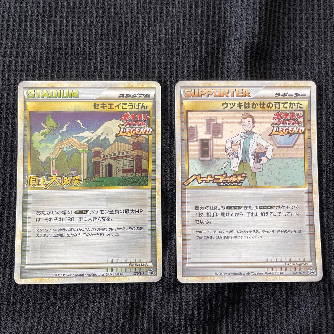 非売品　大会入賞プロモ　セキエイこうげん　ウツギはかせの育てかた　ポケモンカード