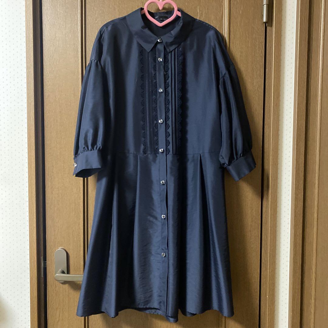 タグ付未使用tobechic大きいサイズ44♥︎エレガントシャツチュニック