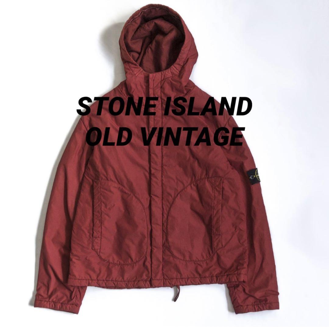 STONE ISLAND 01AW ガーメントダイナイロンジャケット ビンテージ