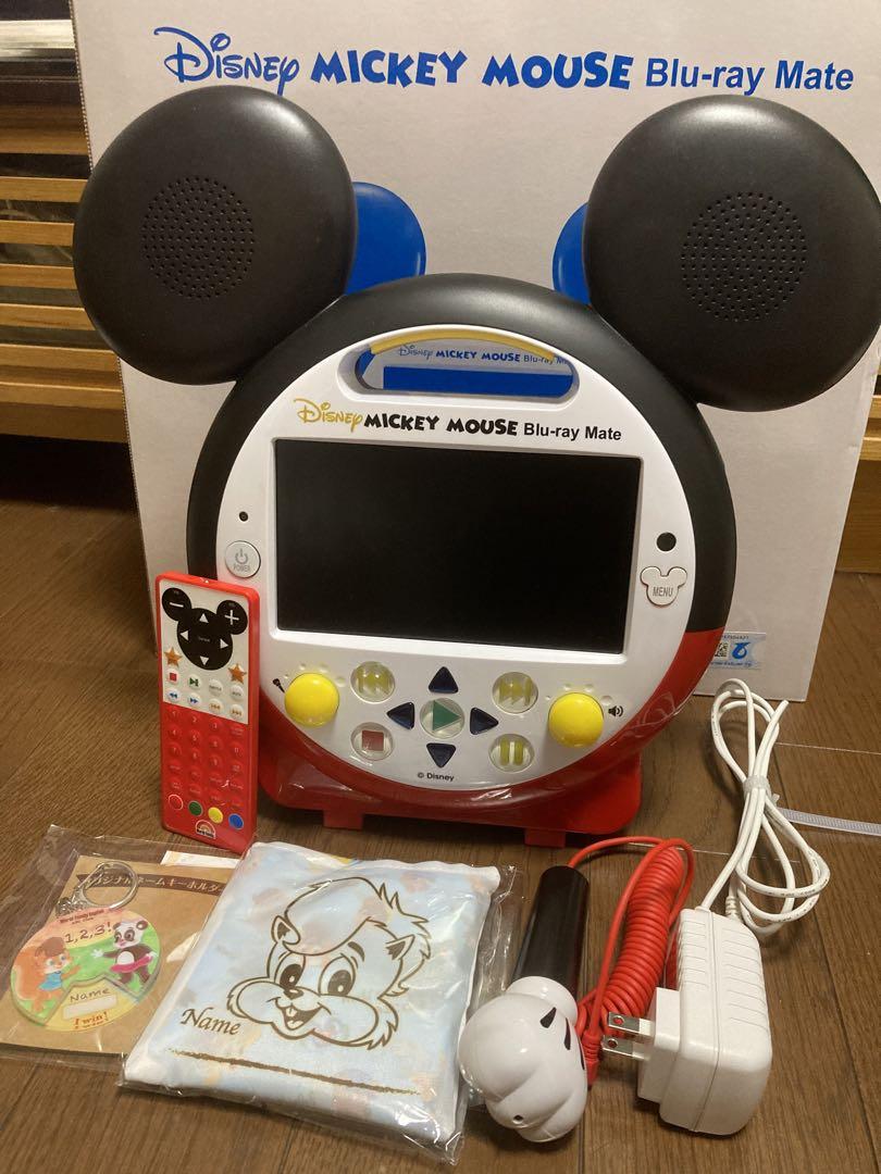 【おまけ付】DWEミッキーブルーレイメイト　DVDプレイヤー ワールドファミリー
