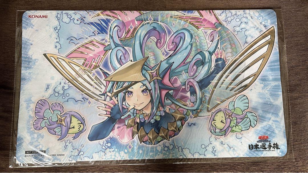 遊戯王　あまびえさん　プレイマット　公式　日本選手権