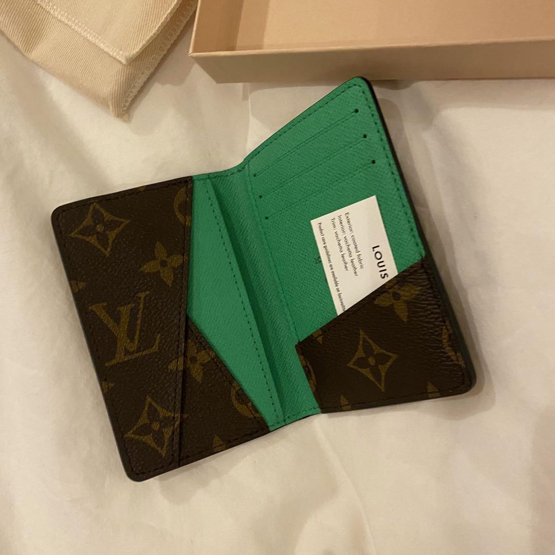 louis vuitton オーガナイザー ドゥポッシュ グリーン