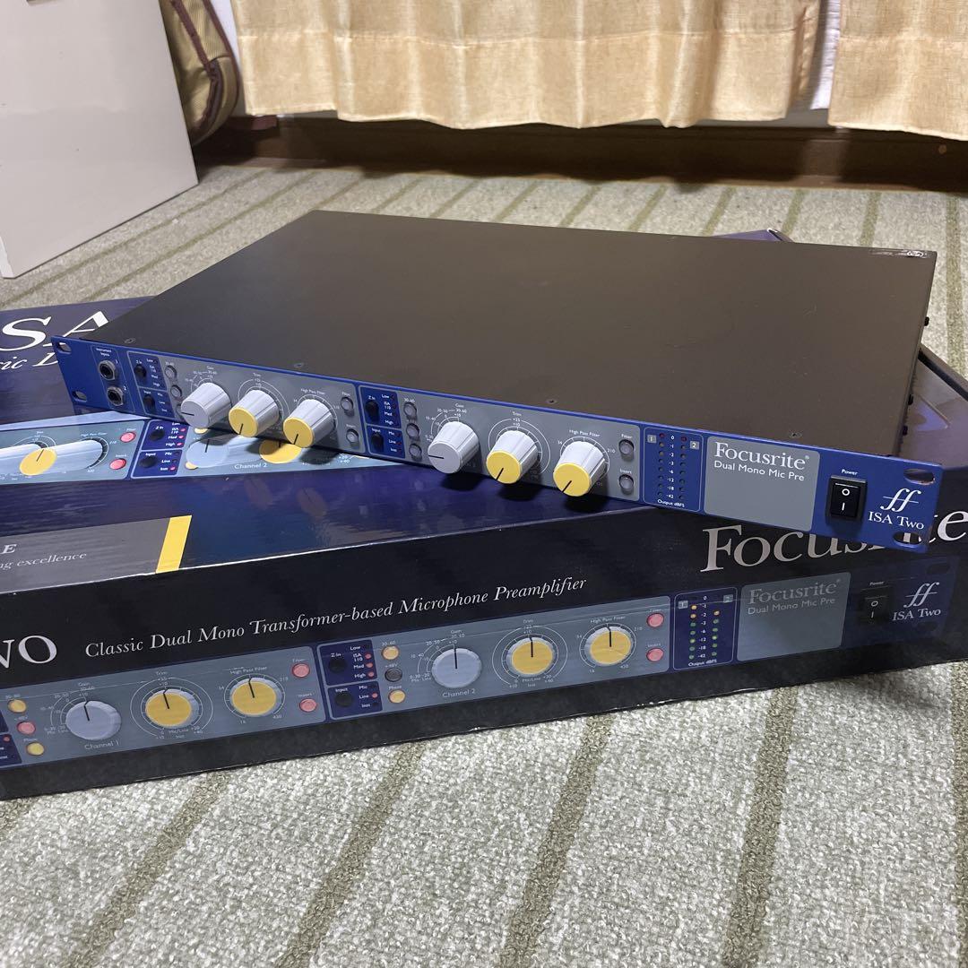 Focusrite ISA Two 2ch マイクプリアンプ