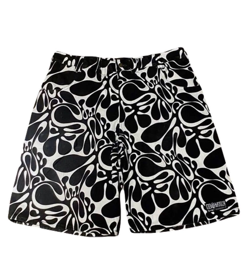 buttstain! マーブル パンツ  バットステイン マーブル柄  新品