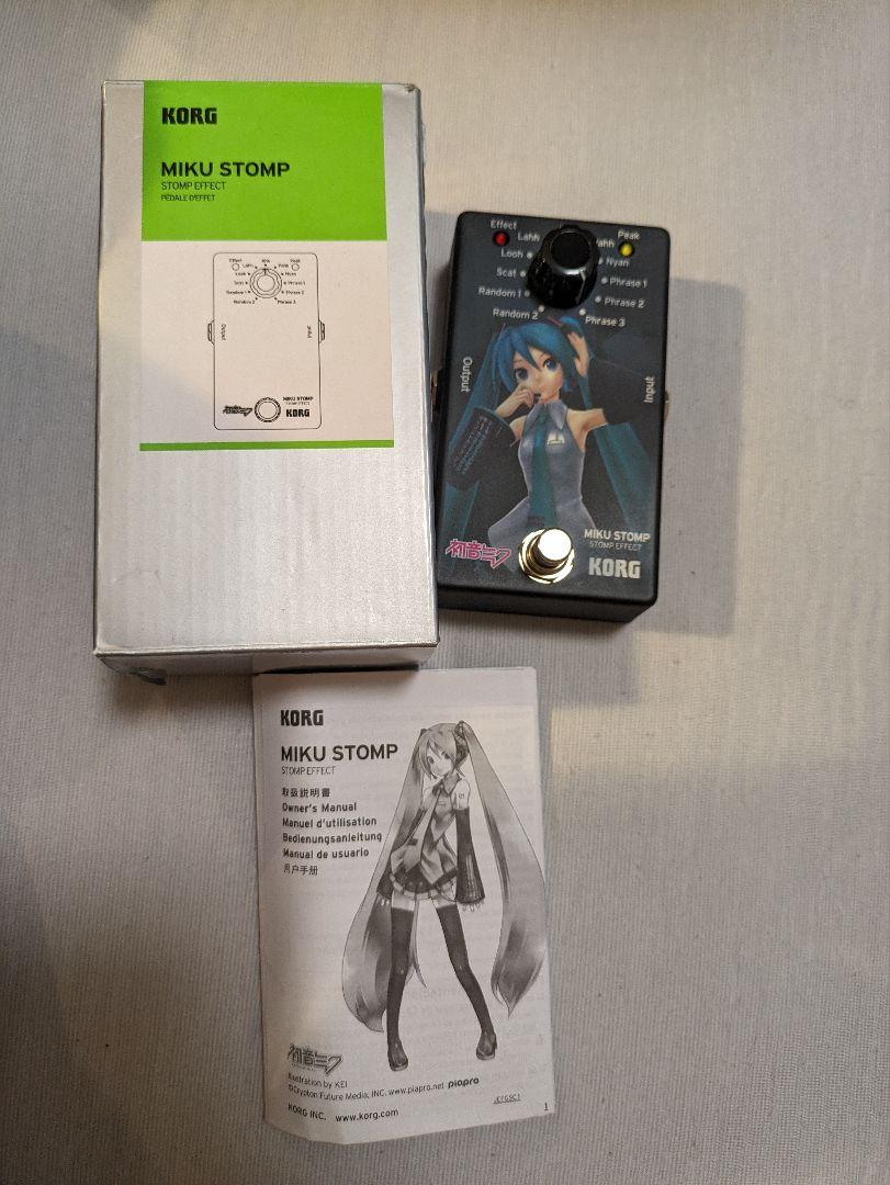 ギター Korg Miku Stomp