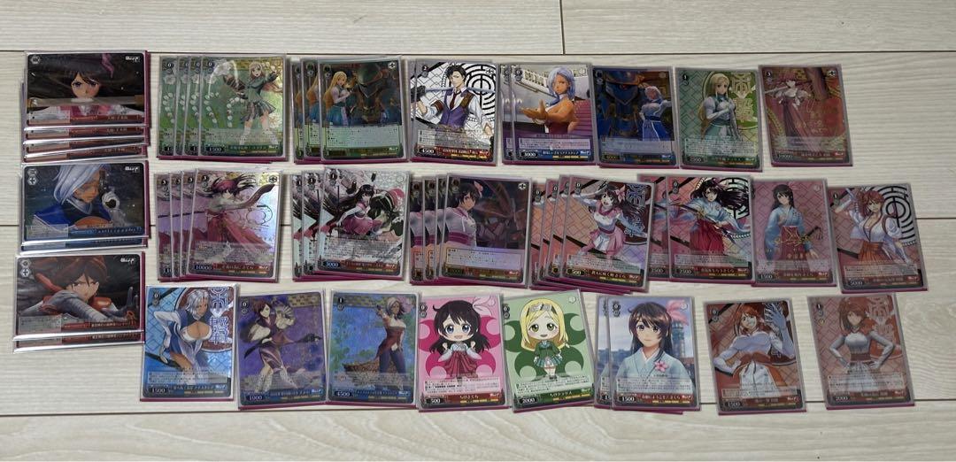 ヴァイスシュヴァルツ　新サクラ大戦　フルレアデッキ+パーツ