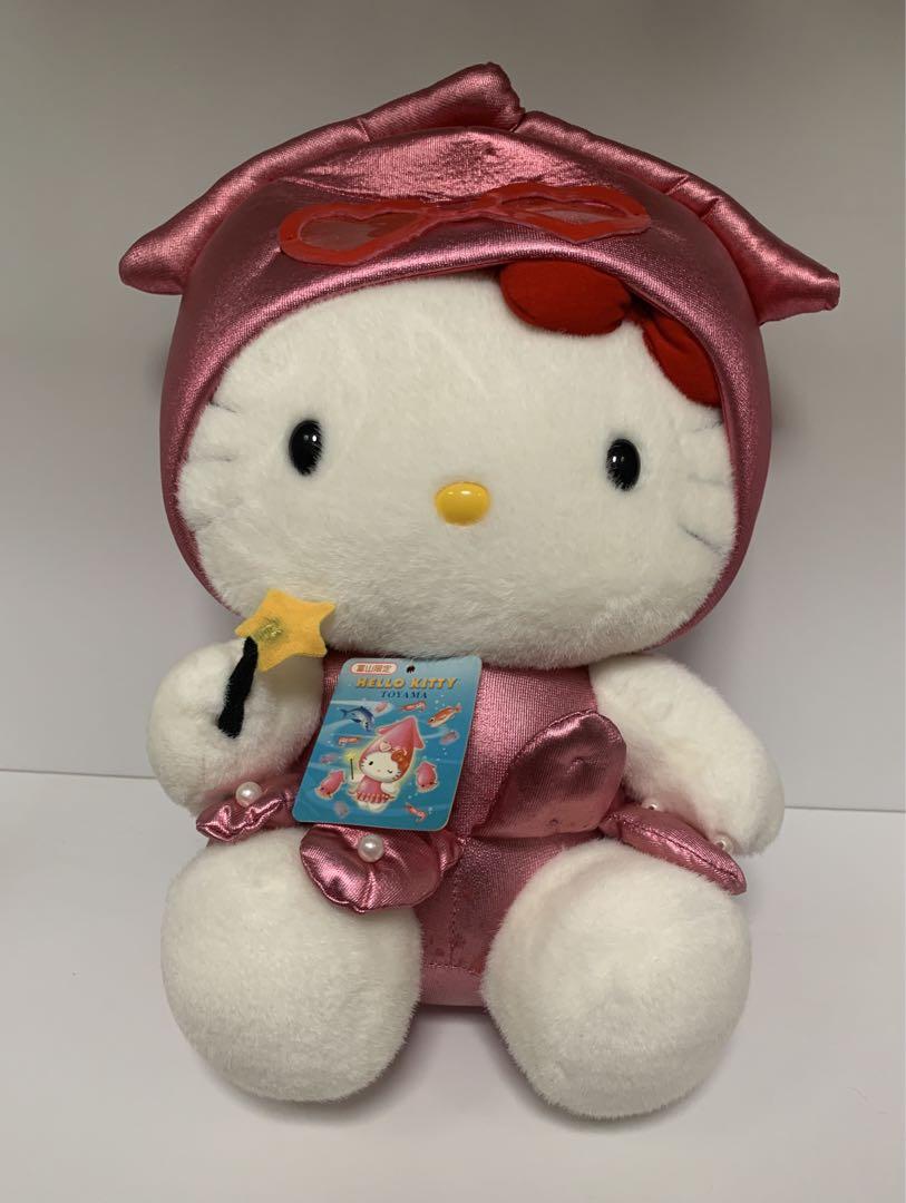 ご当地キティ　ぬいぐるみ㊲　富山ホタルイカ L