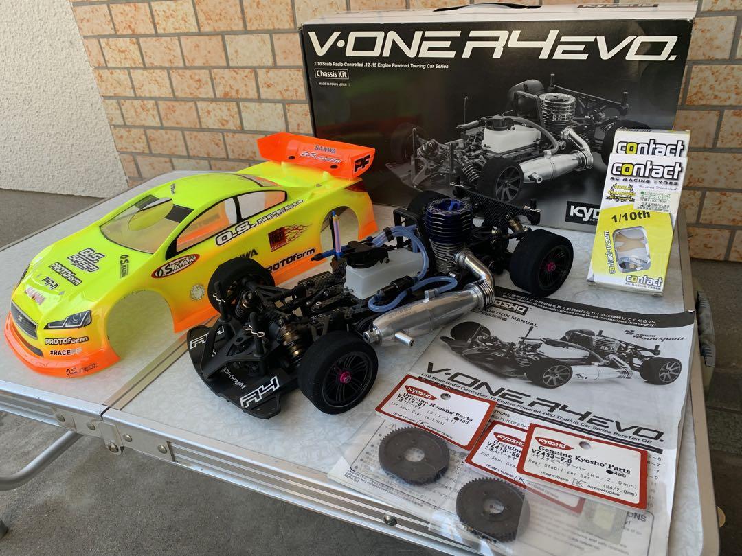 エンジンラジコンカー　京商V-ONE R4EVO.