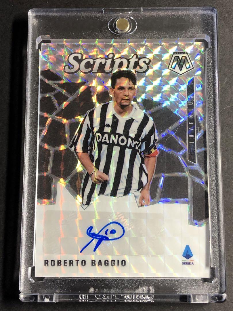 ロベルト バッジョ 直筆サイン 2021-22 Panini Mosaic