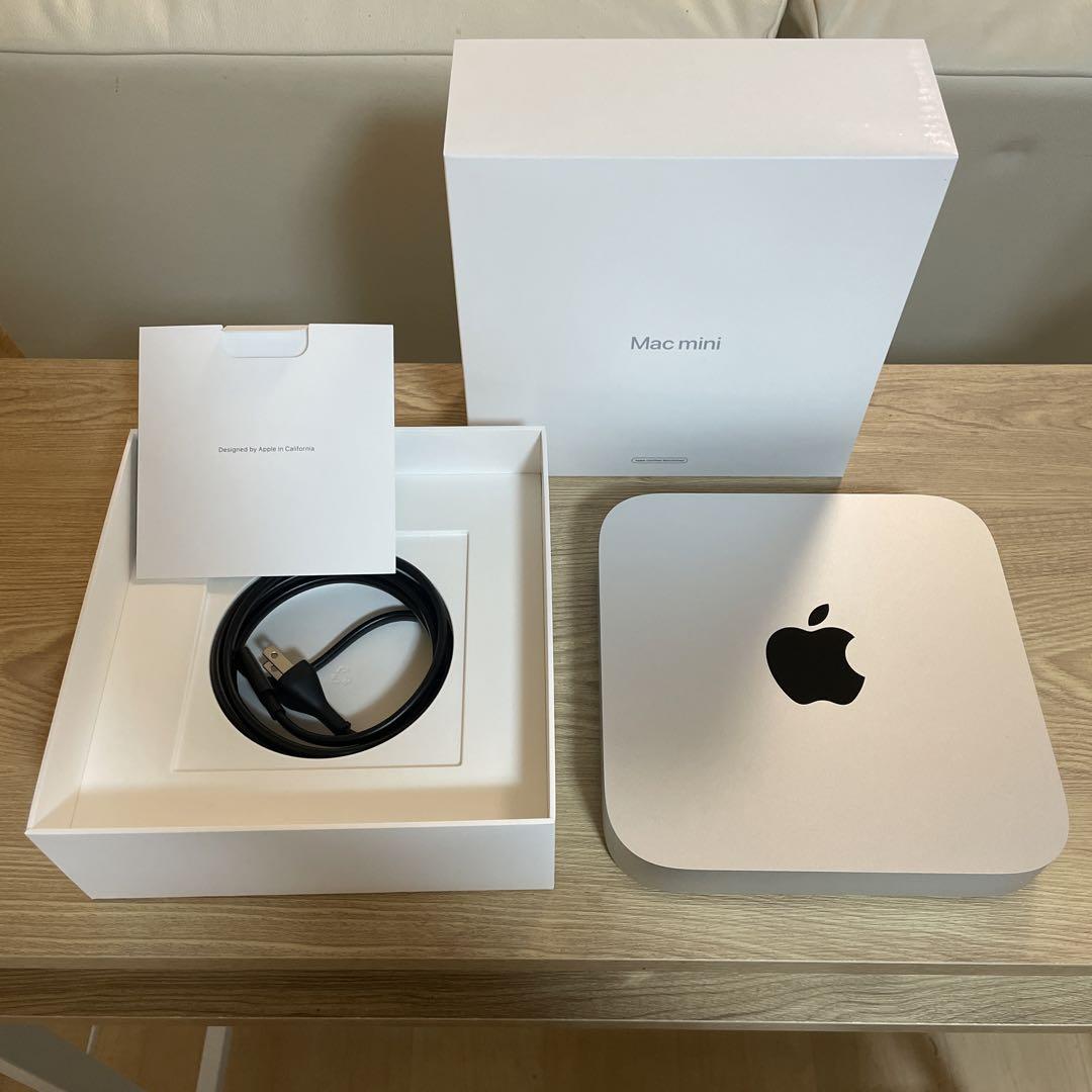 Macデスクトップ Apple MacMini 2023 M2 16GB 512GB