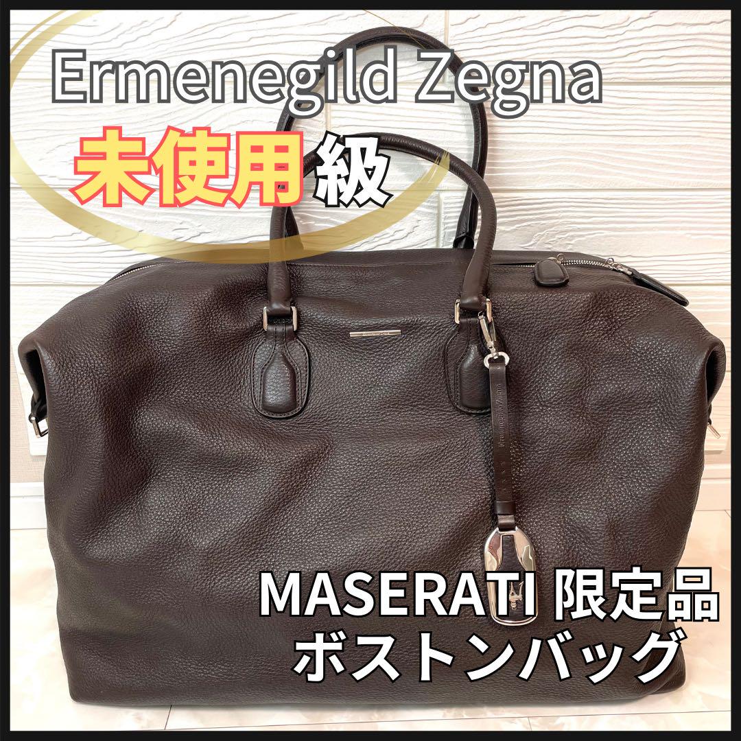 ゼニア ボストンバッグ マセラティ ZEGNA ショルダーバッグ 出張バッグ