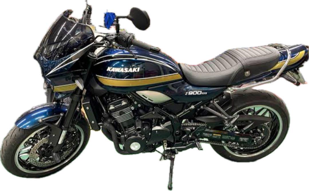 Z900RS CHIC DESIGN ロードコメット　ビキニカウル　青玉虫