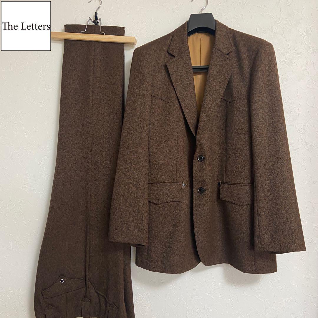 定価15万 The Letters 18AWウエスタンセットアップ スーツ