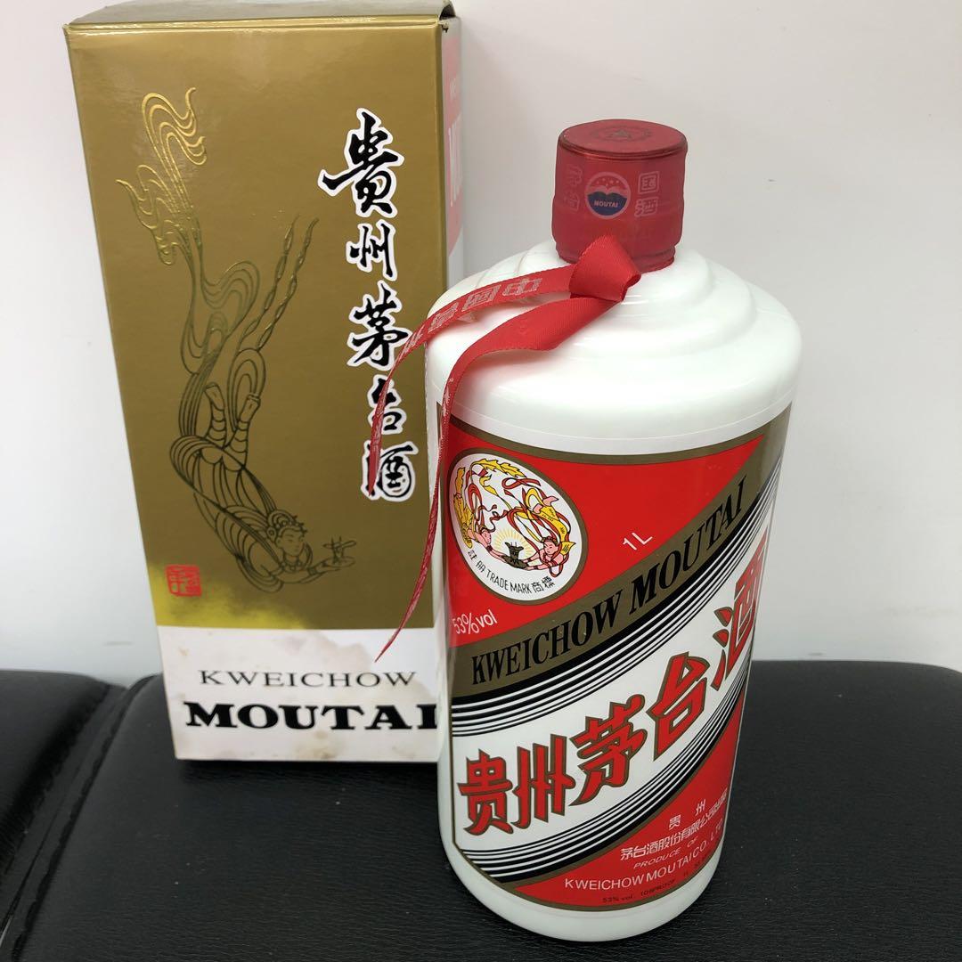 S-77 未開栓　中国　貴州茅台酒　マオタイ　1L 1000ml 53%