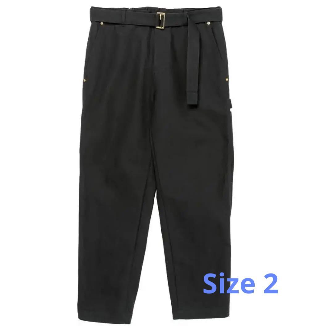 パンツ Sacai Carhartt WIP Canvas Pants Black