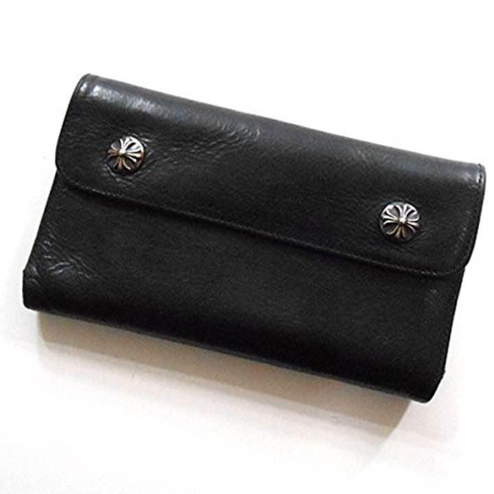 クロムハーツ Chrome Hearts 正規品  長財布 ★本革