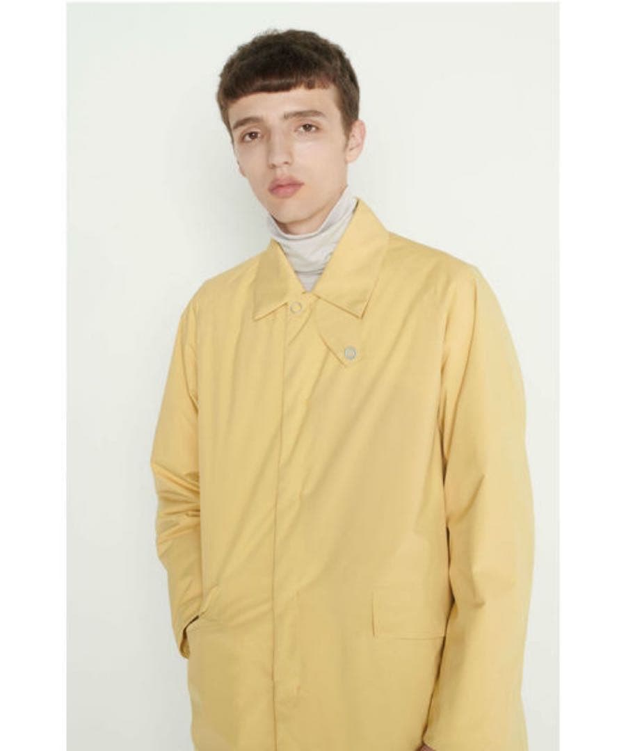 descente pause デサントポーズ ステンカラーコート M イエロー