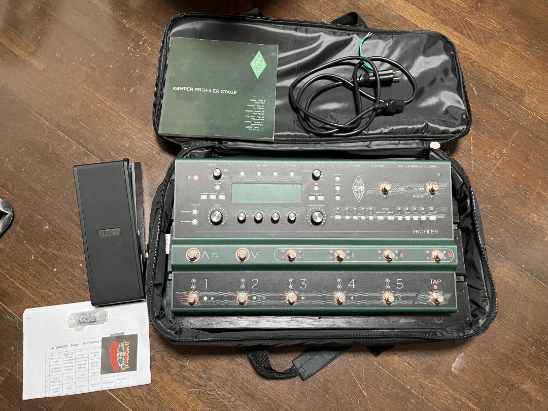 D１０S　kemper stage ,korg,satsumaリグ　セット