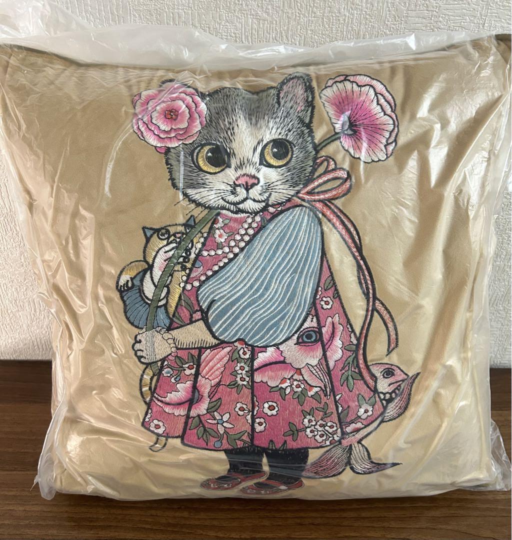 【限定】奇幻動物森林 樋口裕子 ヒグチユウコ展  クッション ボーちゃん