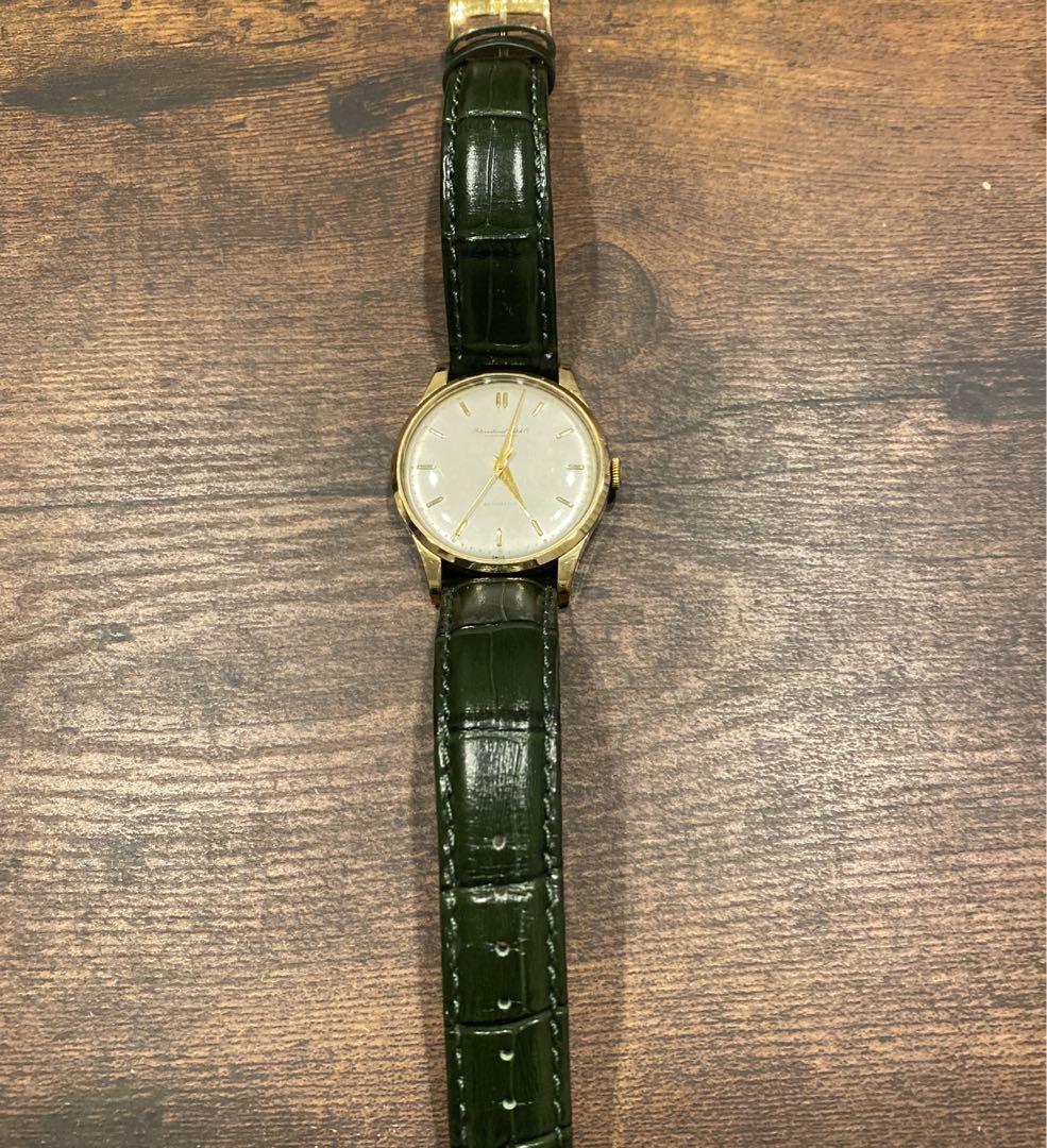 IWC オールドインター アンティーク筆記体 自動巻き腕時計　REF８５３