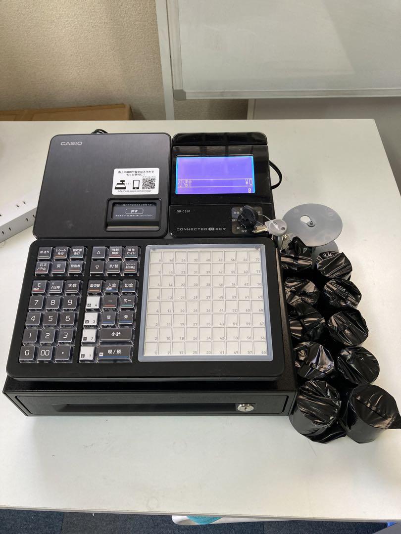 CASIO 電子レジスター SR-C550-4SBK