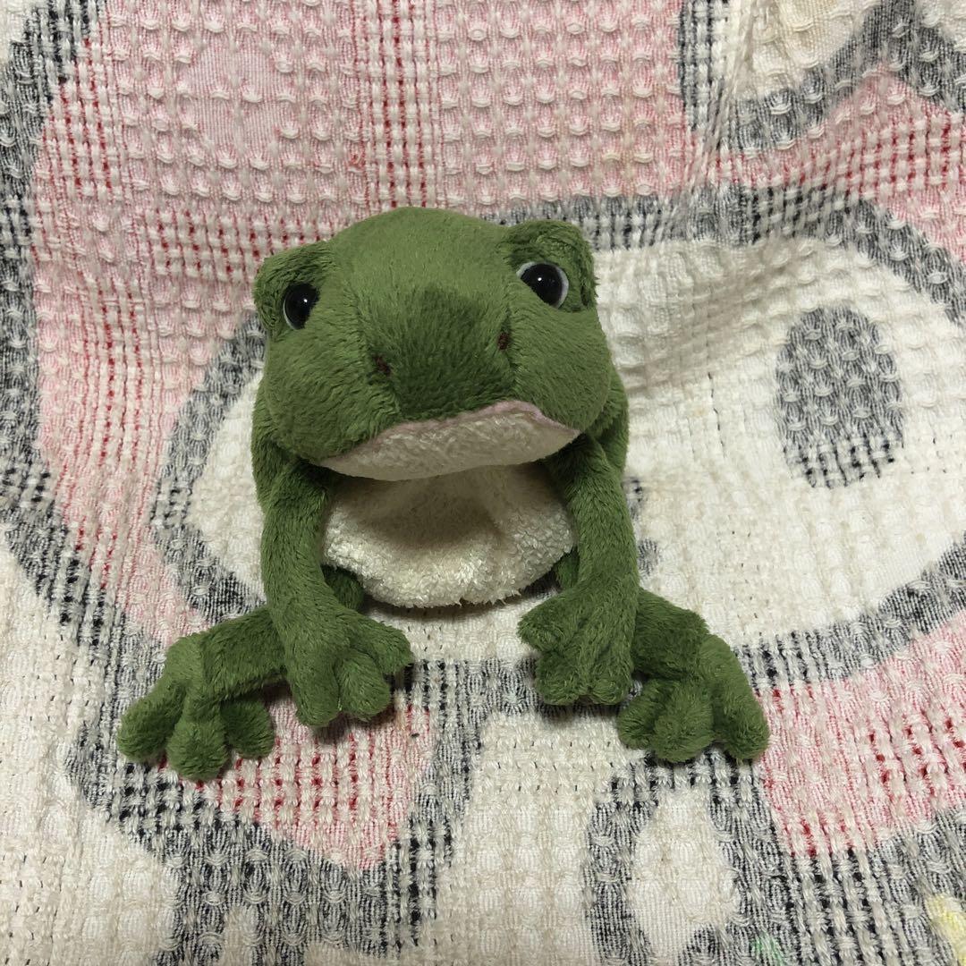 モンスイユ　初期　ボーノ　カエル　ぬいぐるみ　中古品