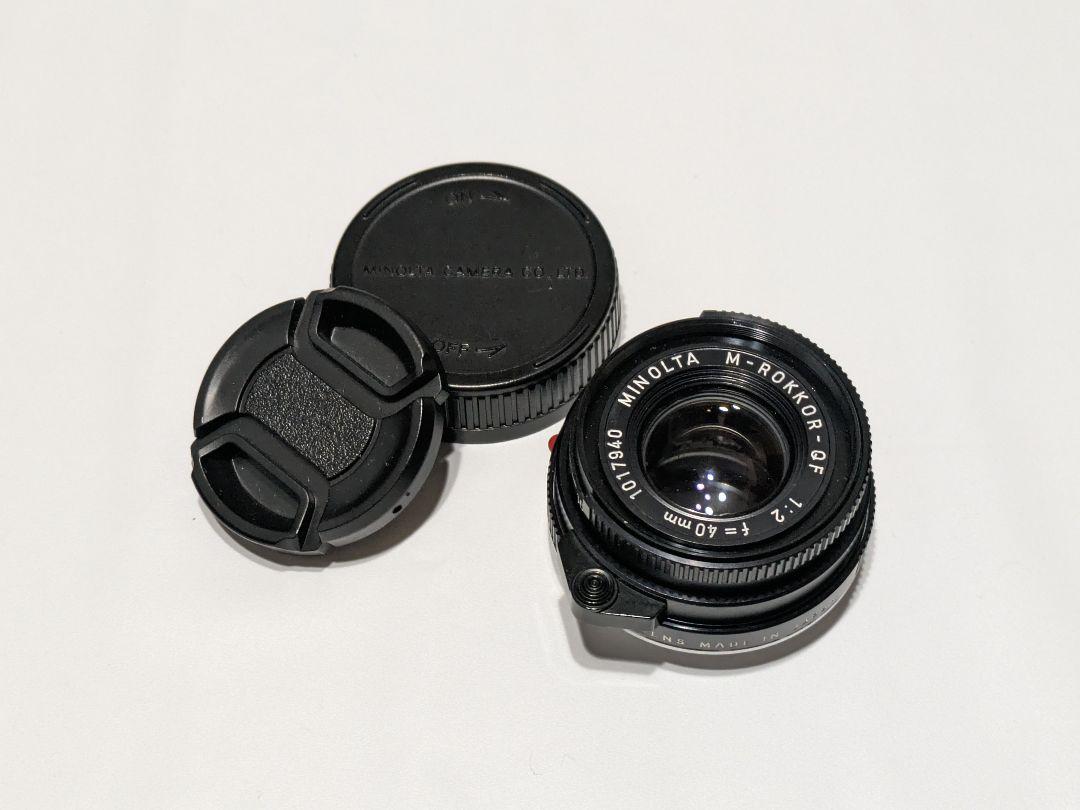 【美品】Minolta M-Rokkor 40mm f2 (CL版)