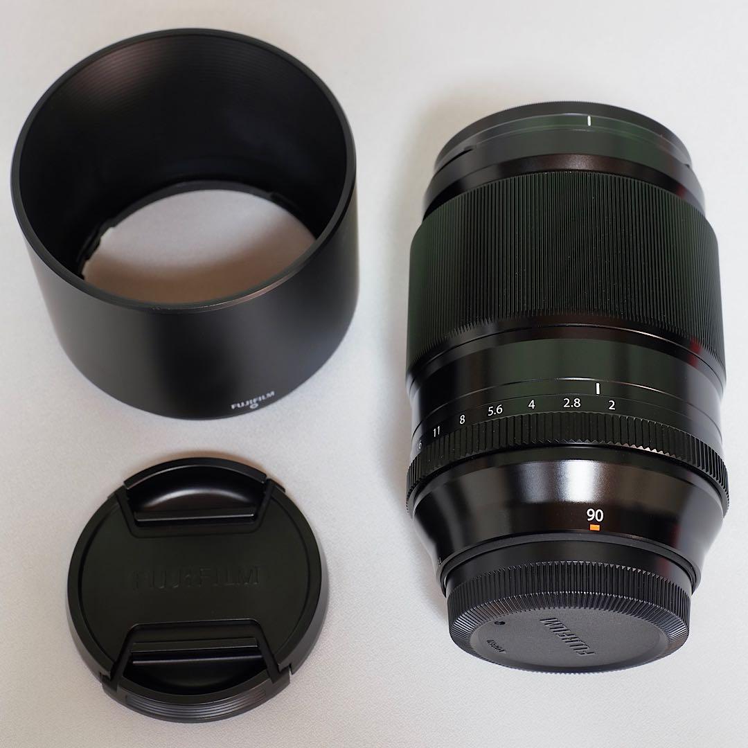 【美品】【丁寧梱包】FUJI フジノンレンズ XF90mmF2 R LM WR