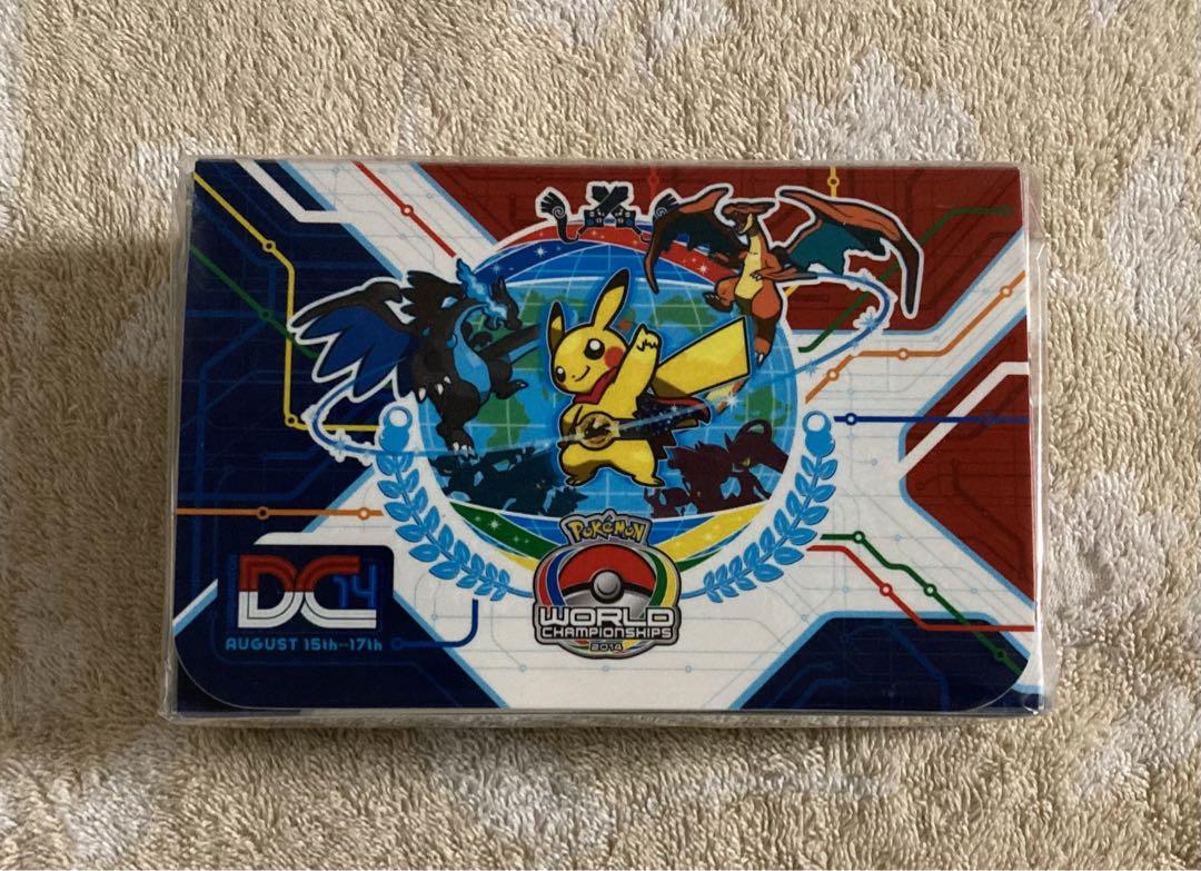 WCS 2014 デッキケース　ポケモンカード