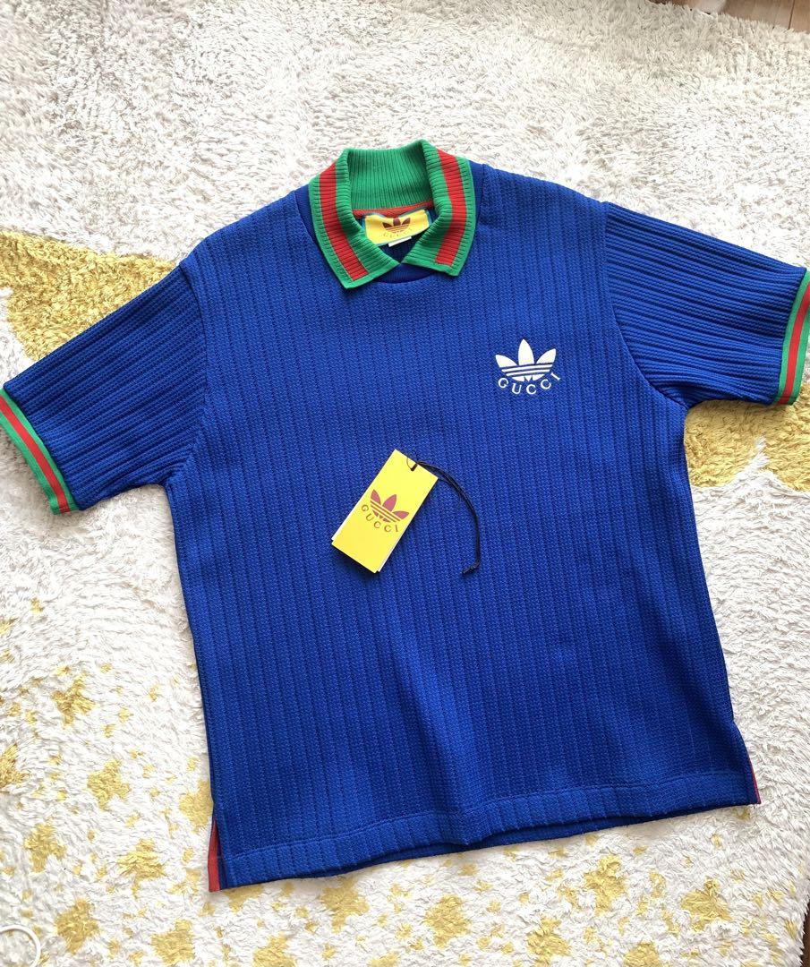 ADIDASxGUCCI アディダス グッチ ポロシャツ