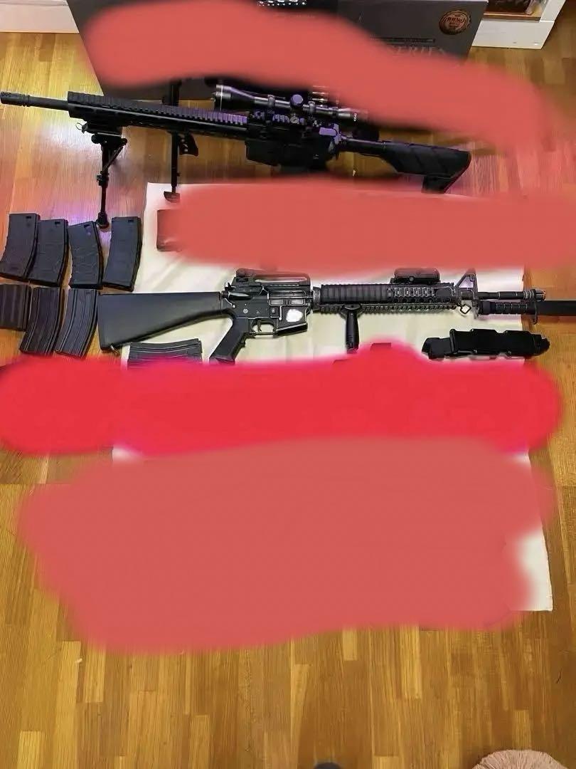 東京マルイ電動ガンセット M4 M16A4 AR-15