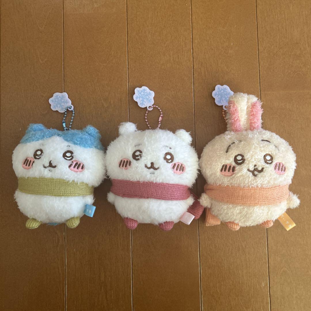 ちいかわ ぬくぬく 冬の装いのマスコット