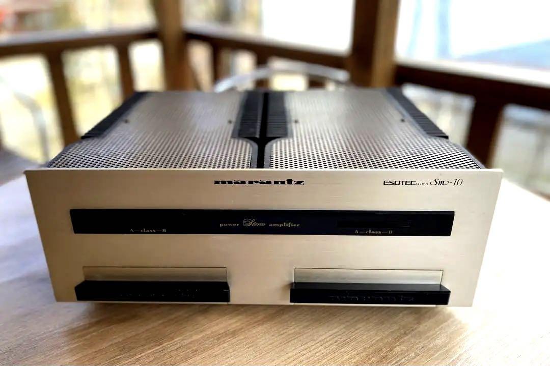 マランツMarantzパワーアンプSm-10（出品に当りメーカーで整備済）