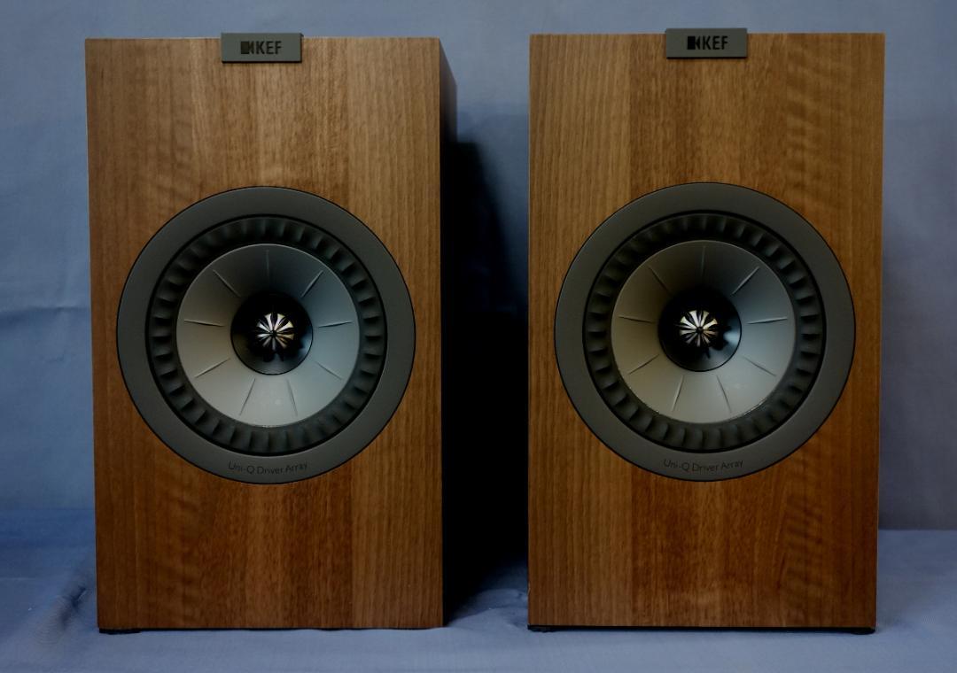 KEF Q350 ブックシェルフスピーカー　(ブラウン、ペア）