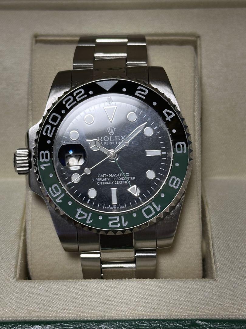 ROLEX GMT MASTERⅡ レフティ　中古　説明を読んでください