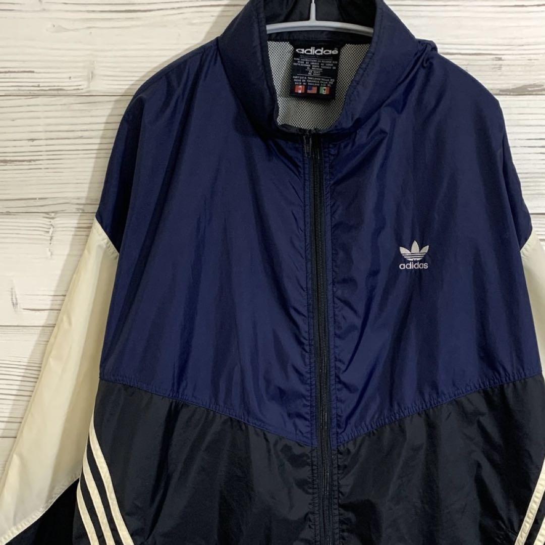 adidas ブロックカラージャケット ネイビー 紺色  XL 常田大希