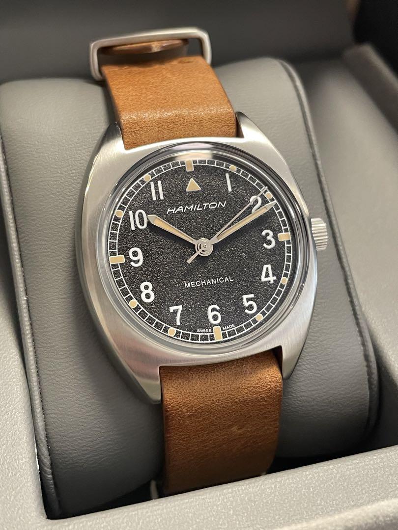 【いやだもん】Hamilton カーキアビエーションパイロットパイオニア