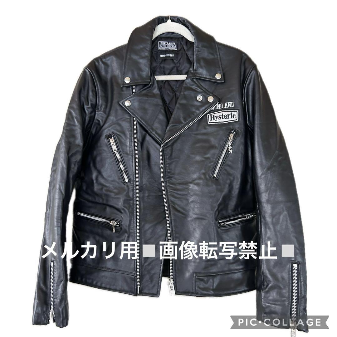 HYSTERIC GLAMOUR × WDS 本革　ライダース　ジャケット
