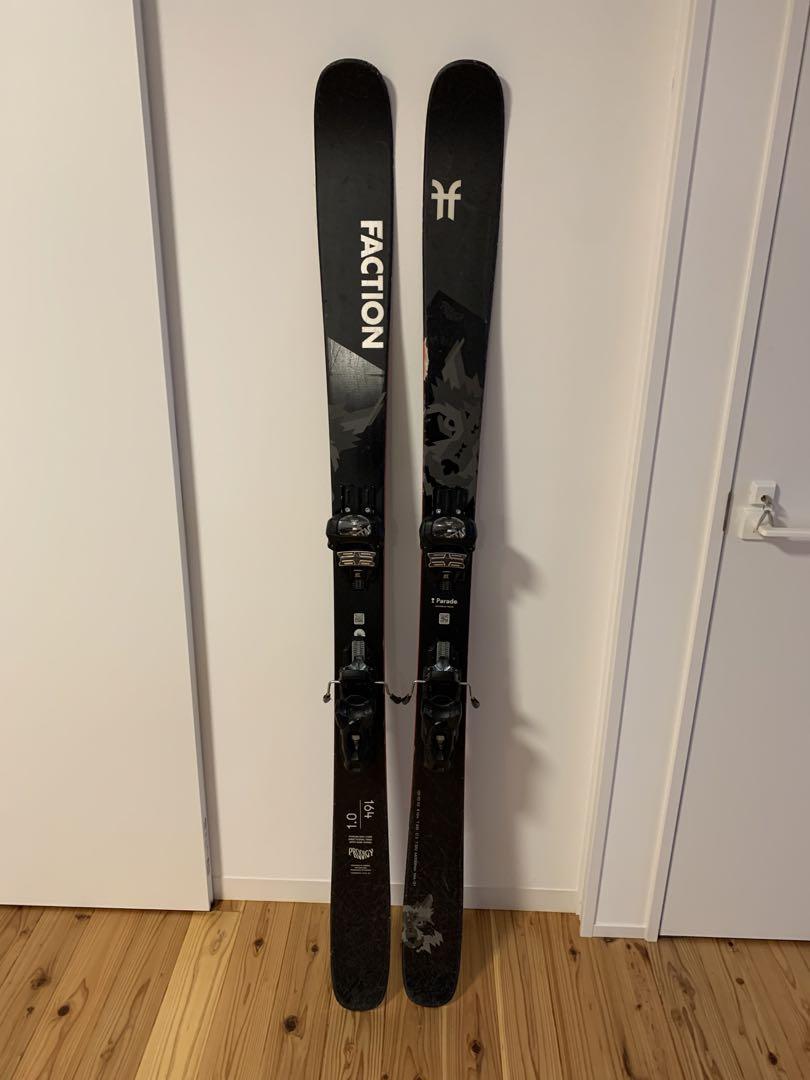 faction スキー板　ビンディングセット　164cm