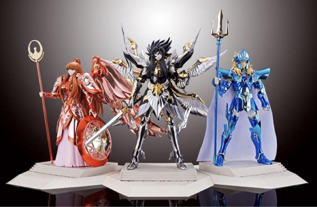 未開封 聖闘士聖衣神話 15周年記念 アテナ ハーデス ポセイドン 3点セット