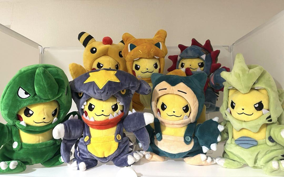 匿名発送❗　かいじゅうマニア　ピカチュウ　ぬいぐるみ　7体セット