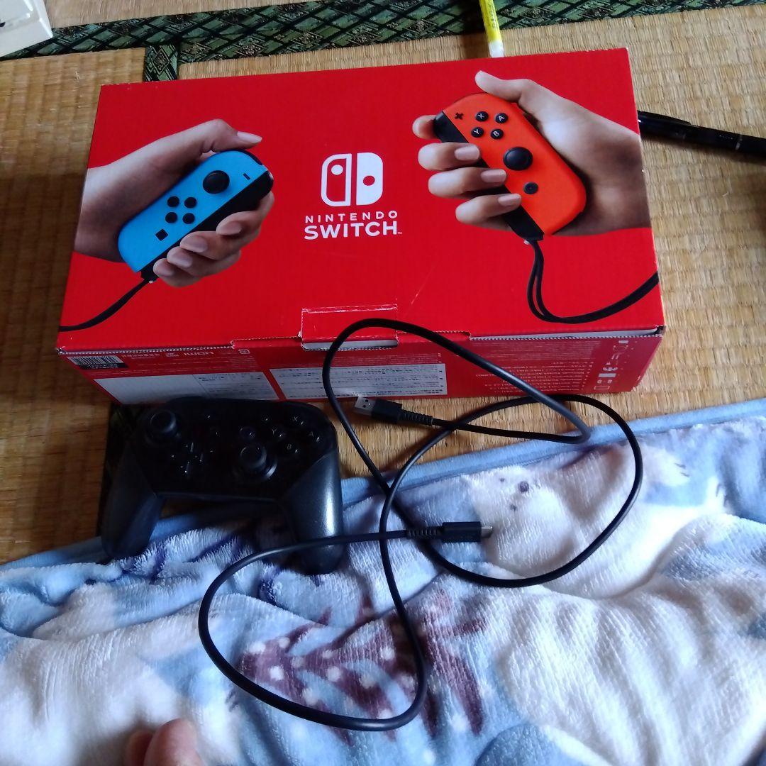 Nintendo Switch 2021年製 ソフト付き SDカード付き