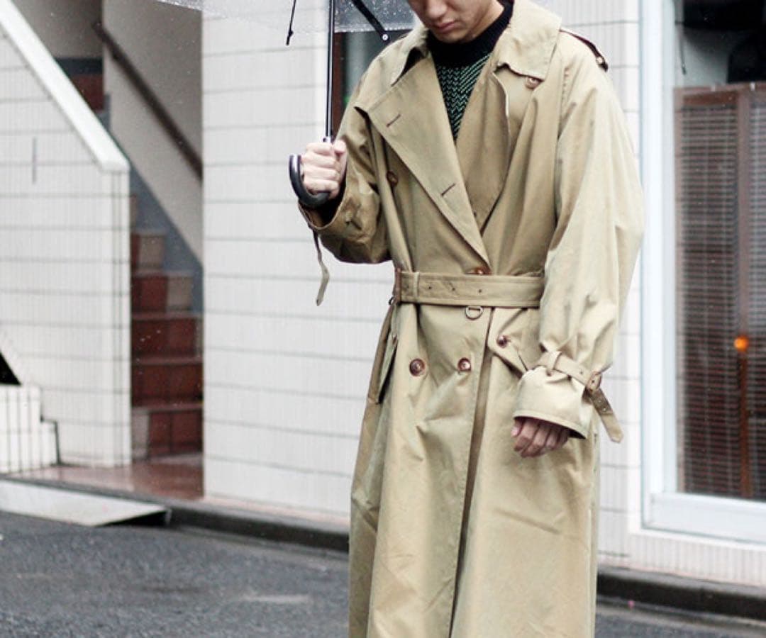ジャケット・アウター AURALEE  finx chambray big trench coat