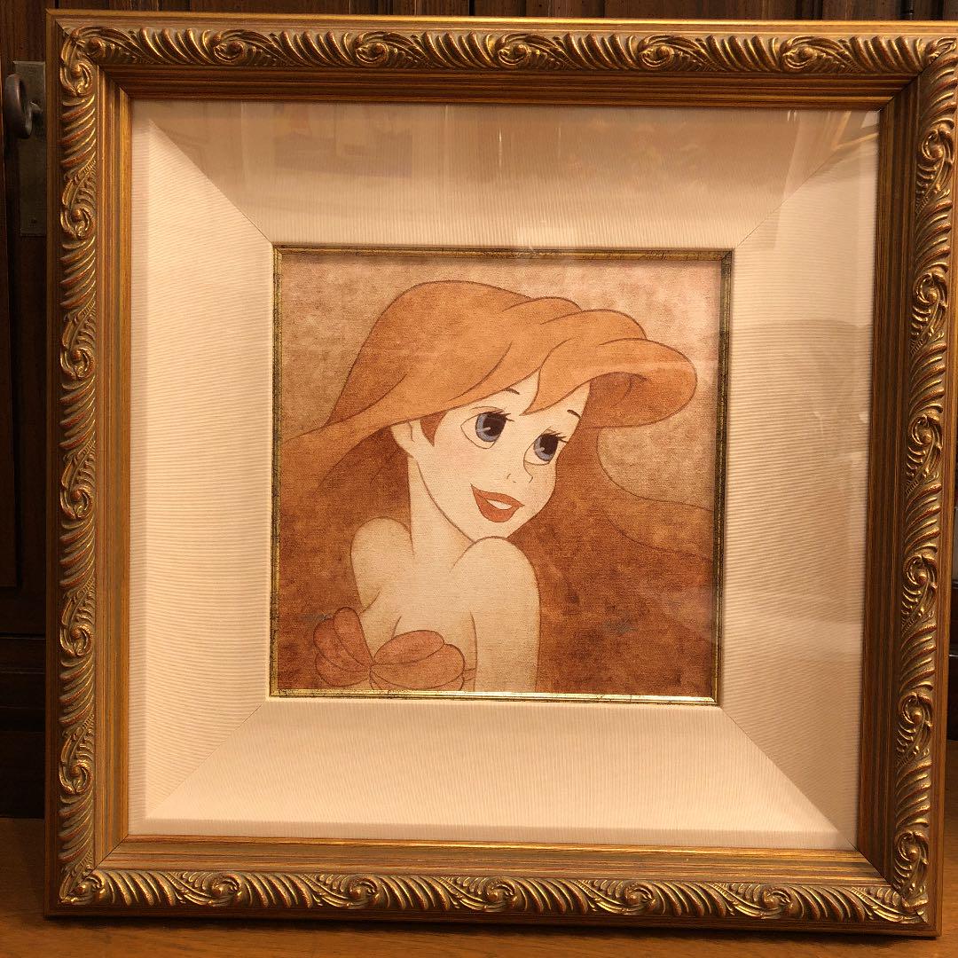 リトルマーメイドmike kupka  アリエル絵画　エディション54/195