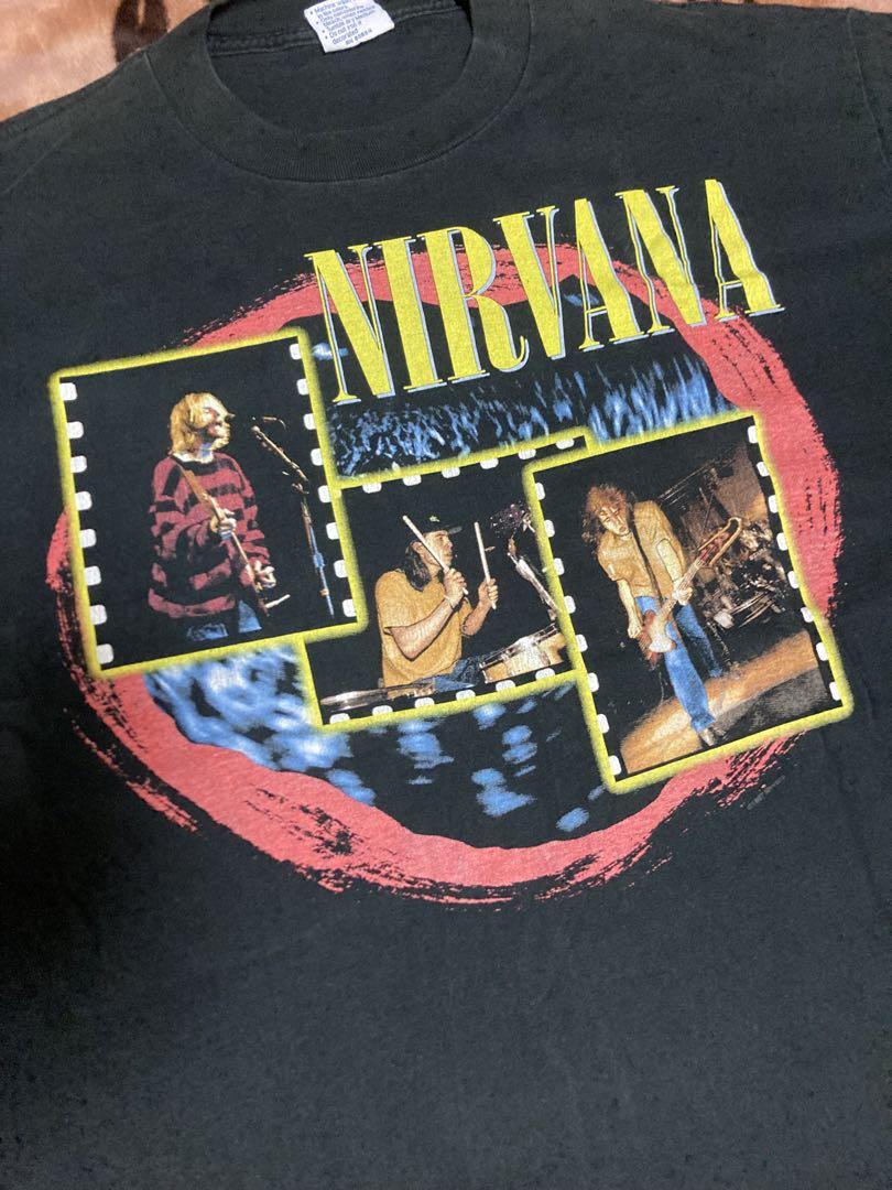 逸品　Nirvana ニルヴァーナ　バンド　ヴィンテージ　Tシャツ　美品90s