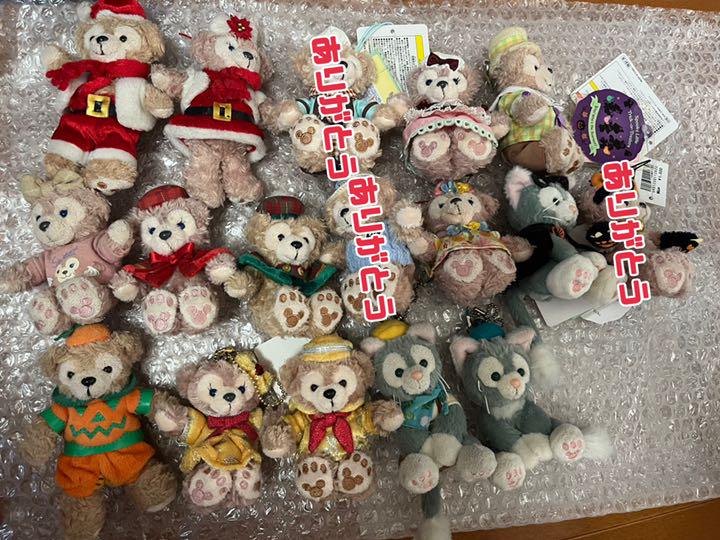 ダッフィー  シェリーメイ　ジェラトーニ　ストラップ　金額要相談　バラ売り