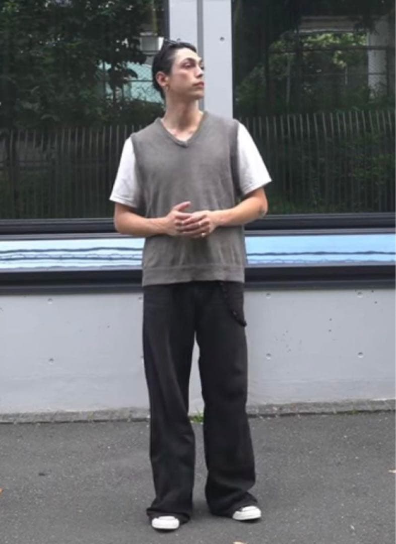 トップス XL 24SS stussy LOOSE KNIT LINEN VEST