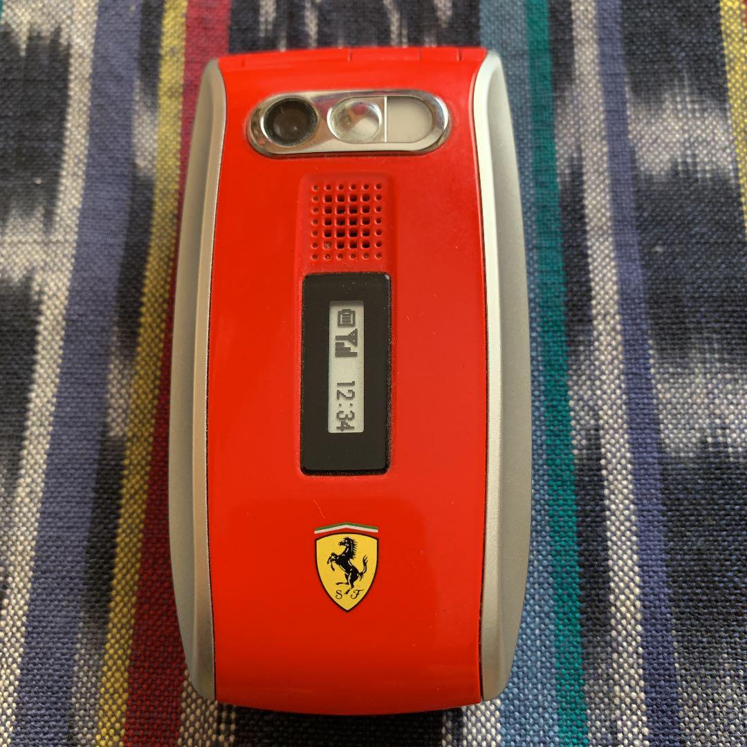 【非売品】激レアvodafone⭐︎Ferrariコラボ携帯模型