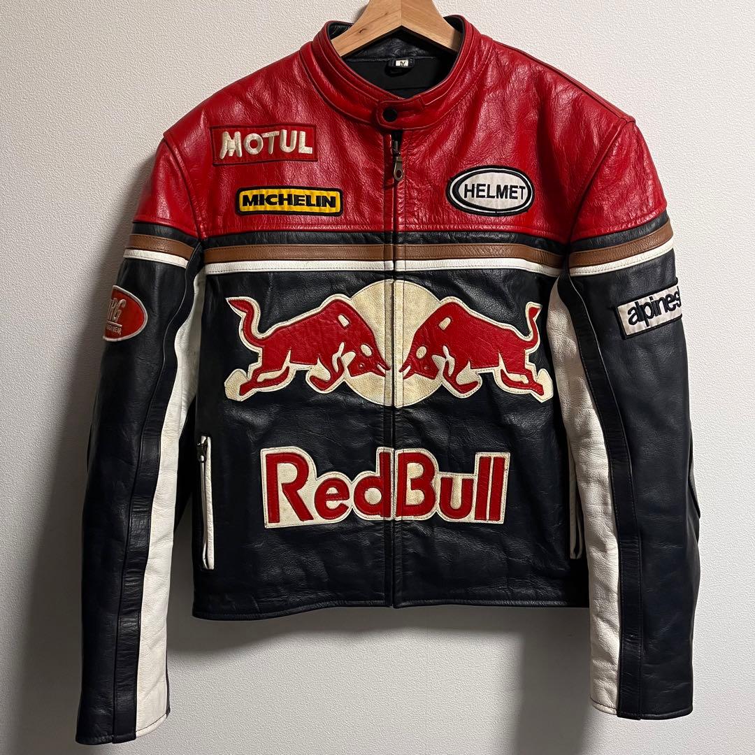 希少 TOP GEAR RED BULL  Racing jacket レザー