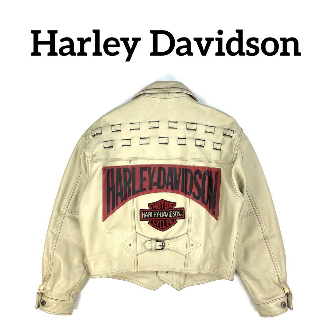 【超希少】 HARLEY DAVIDSON ハーレー 本革 レザージャケット